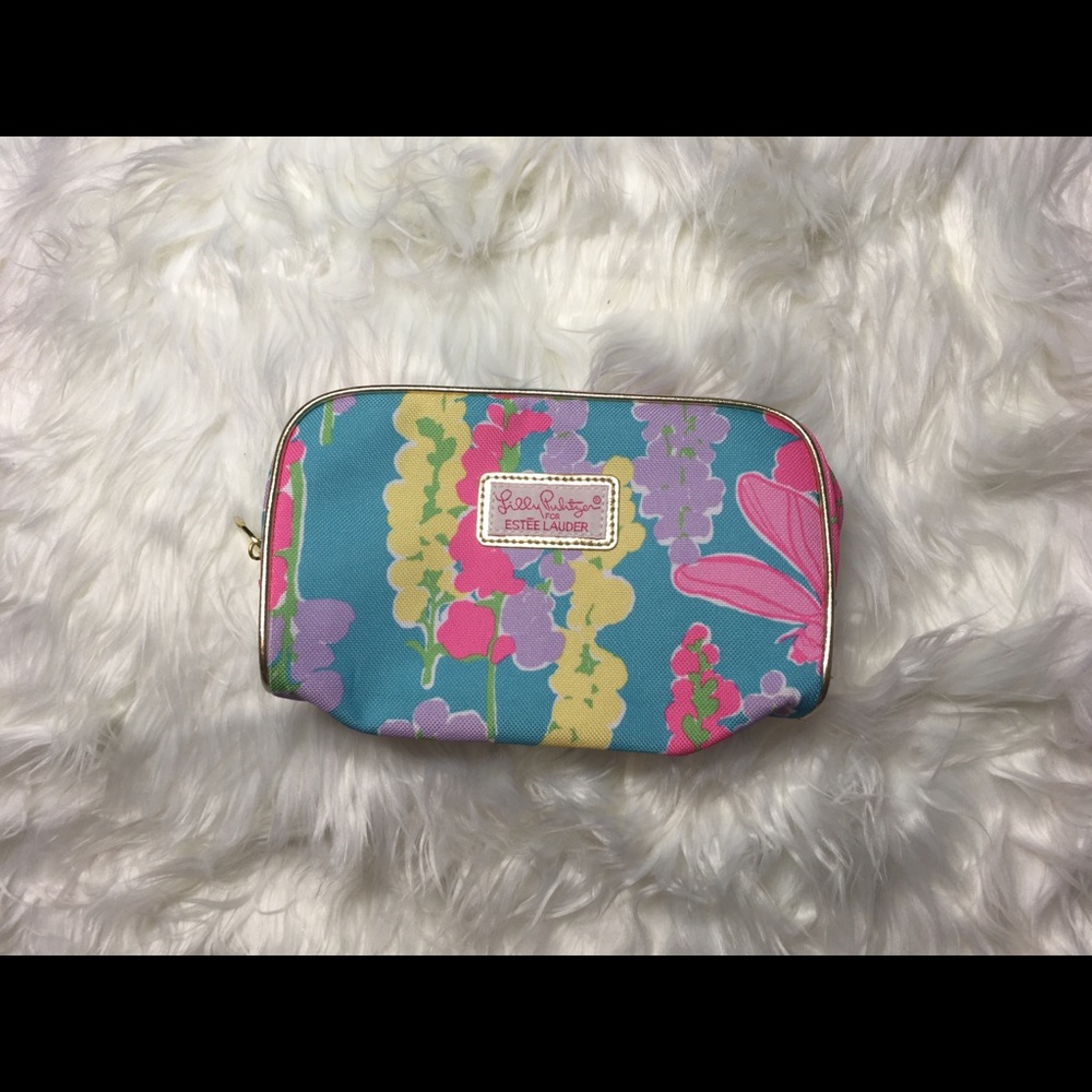 Lilly Pulitzer for Estée Lauder Cosmetic Bag NEW - Picture 5 of 5